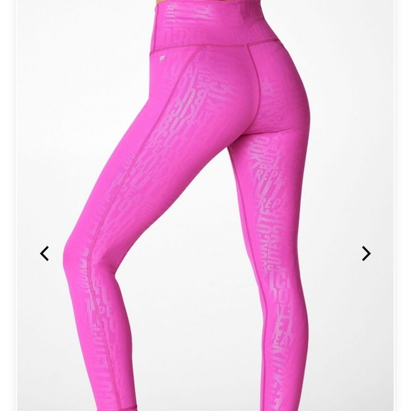 Fabletics High-Waisted Printed PowerHold 7/8 - Picture 2 of 11